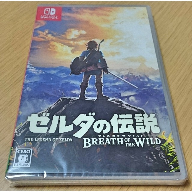 Switch ゼルダの伝説 ブレスオブザワイルド 新品未開封エンタメ/ホビー