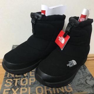 ザノースフェイス(THE NORTH FACE)のノースフェイス ヌプシ27cm 黒ショート ウール(ブーツ)