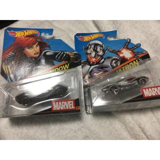 マーベル(MARVEL)のHOT WEELS 2台セット marvel マーベル(ミニカー)