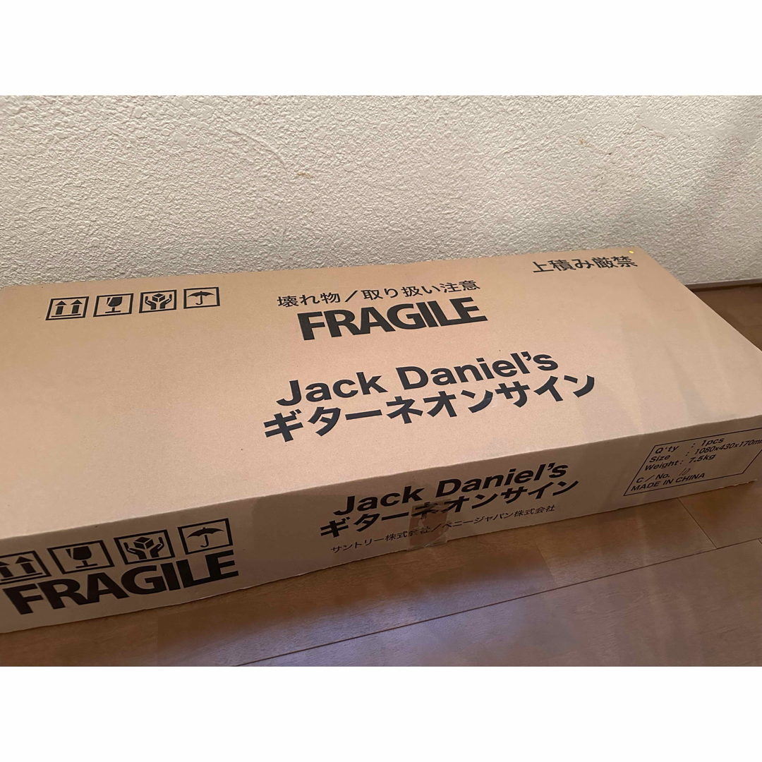 JACK DANIEL'S - ジャックダニエル ギターネオンサイン 激レア JACK DANIEL'S - ジャックダニエル ギターネオンサイン 激レア