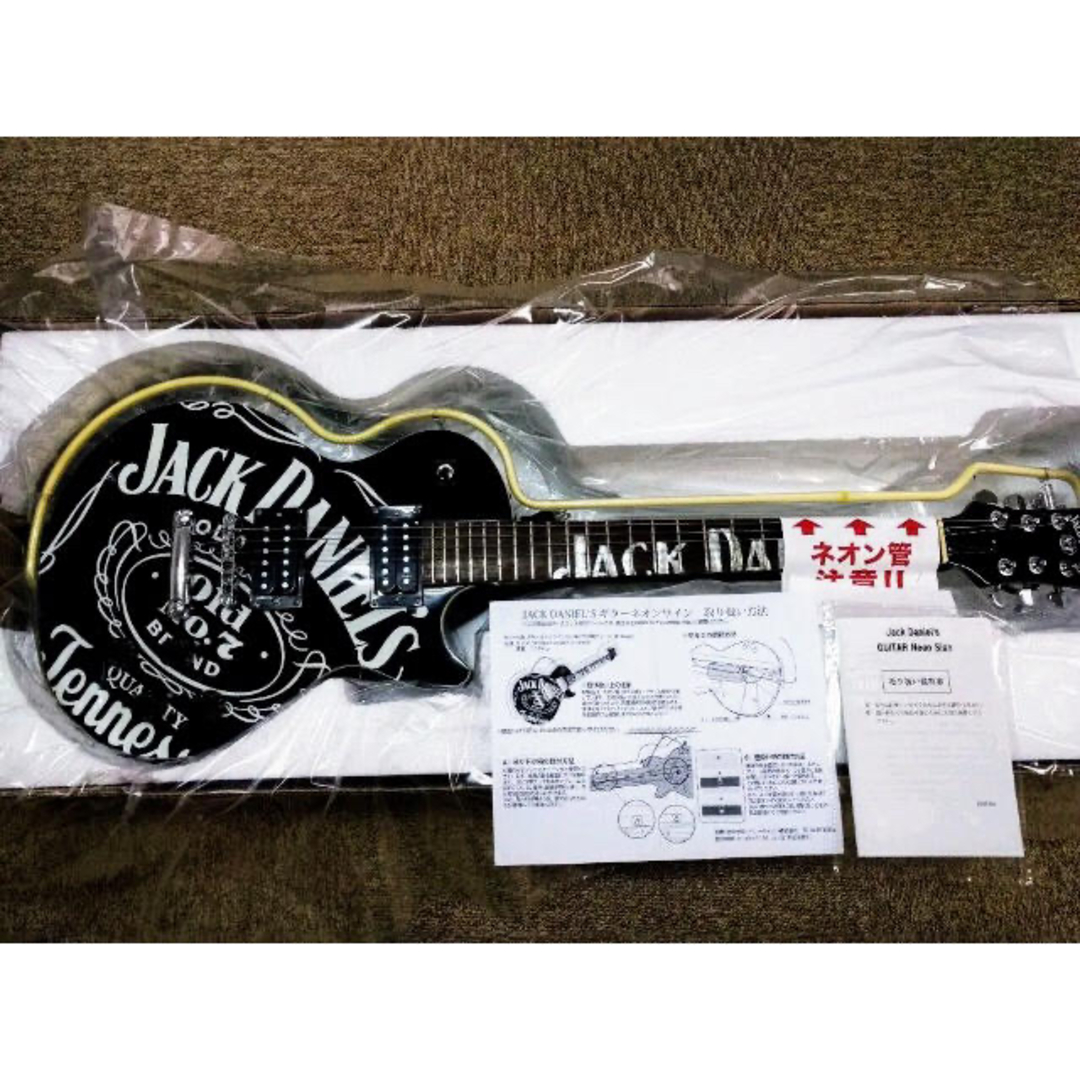 JACK DANIEL'S - ジャックダニエル ギターネオンサイン 激レア JACK DANIEL'S - ジャックダニエル ギターネオンサイン 激レア