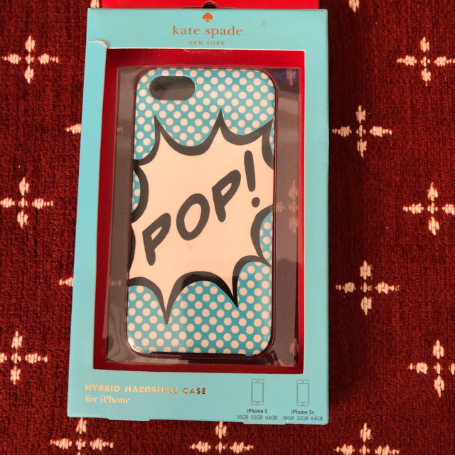 kate spade new york(ケイトスペードニューヨーク)のkate spade ケイトスペード iPhone5 5s スマホカバー スマホ/家電/カメラのスマホアクセサリー(iPhoneケース)の商品写真