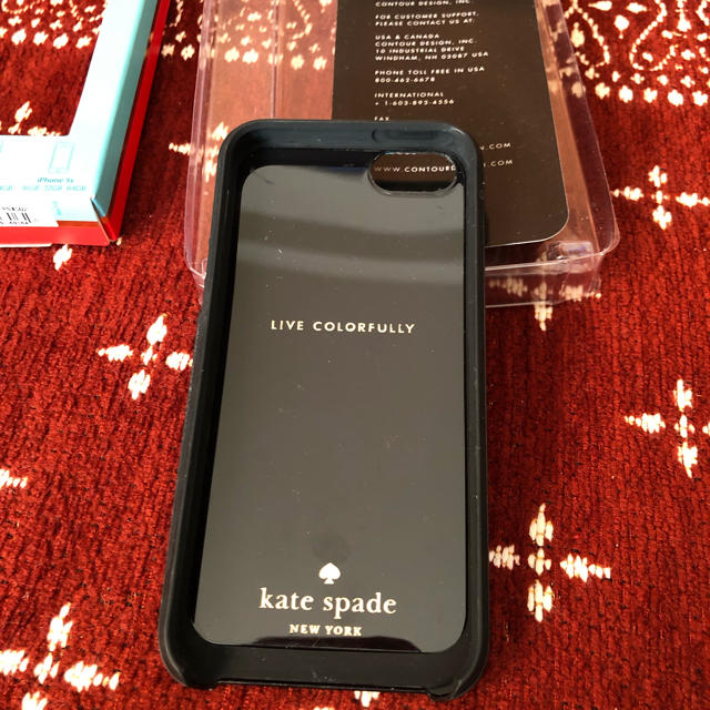 kate spade new york(ケイトスペードニューヨーク)のkate spade ケイトスペード iPhone5 5s スマホカバー スマホ/家電/カメラのスマホアクセサリー(iPhoneケース)の商品写真