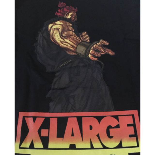 XLARGE(エクストララージ)の日本未発売 海外限定 xlarge ストリートファイター 豪鬼 パーカー L メンズのトップス(パーカー)の商品写真