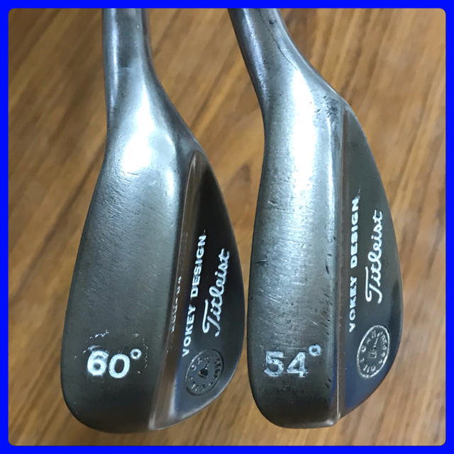 タイトリスト アイアン 2本セット 54° オイルカン 60°オイルカン 品