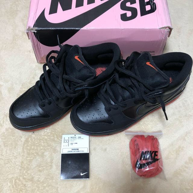 NIKE DUNK black pigeon ピジョン靴/シューズ