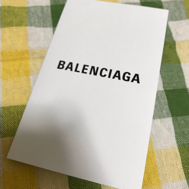 Balenciaga(バレンシアガ)のBALENCIAGA バレンシアガ ギンガムチェック ノースリーブ M 〜L レディースのトップス(シャツ/ブラウス(半袖/袖なし))の商品写真