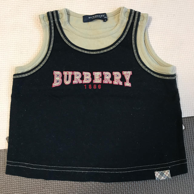 BURBERRY(バーバリー)の☆BURBERRYタンクトップ80㌢☆ キッズ/ベビー/マタニティのベビー服(~85cm)(タンクトップ/キャミソール)の商品写真