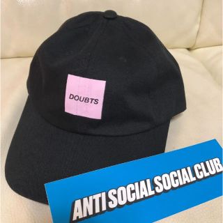 アンチ(ANTI)のAnti Social Social Club  Doubts BlackCap(その他)