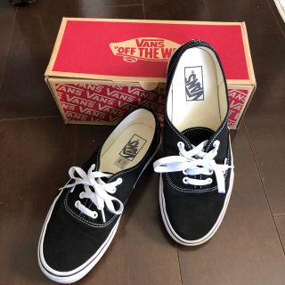 バンズボルト(VANS VAULT)のvans オーセンティック27.0cm 箱付き(スニーカー)