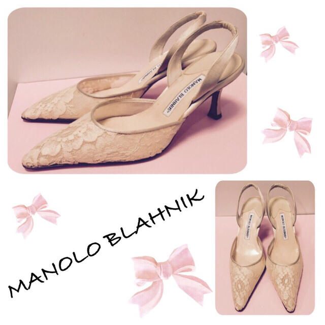 MANOLO BLAHNIK(マノロブラニク)のMANOLO BLAHNIK パンプス レディースの靴/シューズ(ハイヒール/パンプス)の商品写真