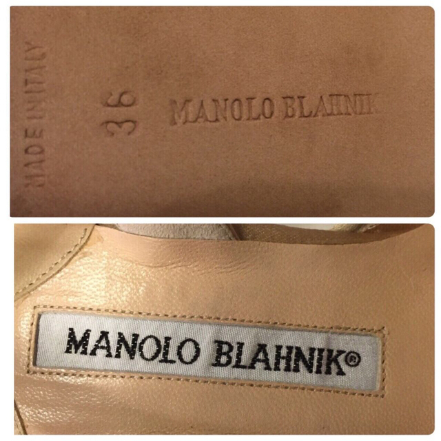 MANOLO BLAHNIK(マノロブラニク)のMANOLO BLAHNIK パンプス レディースの靴/シューズ(ハイヒール/パンプス)の商品写真