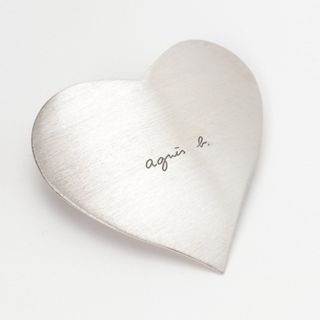 アニエスベー(agnes b.)のアニエス♡ハートモチーフヘアバレッタ♡試着のみ新品(バレッタ/ヘアクリップ)