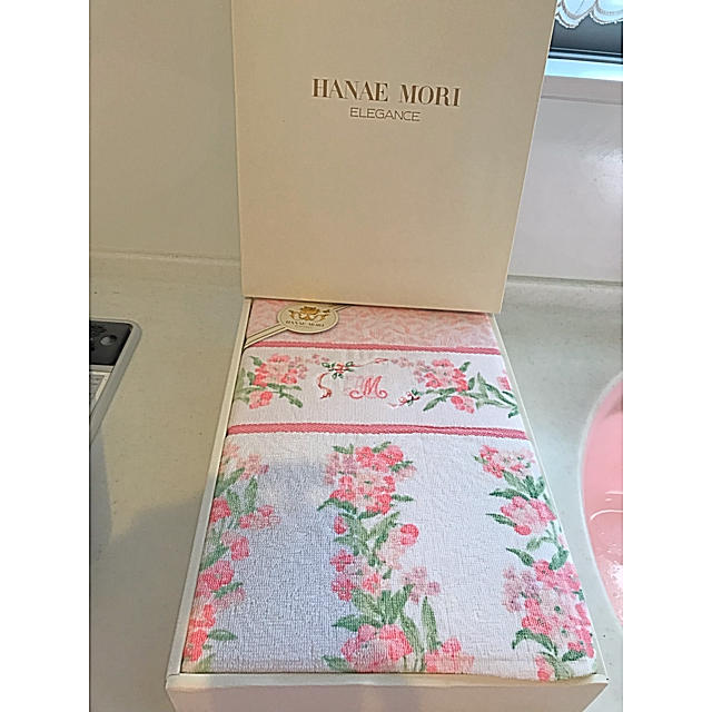 HANAE MORI(ハナエモリ)のハナエモリ タオルケット キッズ/ベビー/マタニティの寝具/家具(タオルケット)の商品写真