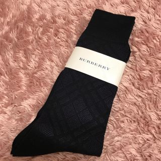 バーバリー(BURBERRY)のバーバリー 黒色ソックス(その他)