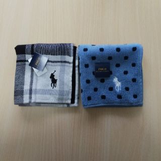 ラルフローレン(Ralph Lauren)のラルフ様専用ラルフローレン タオルハンカチ 2枚 新品 (キ)(ハンカチ)