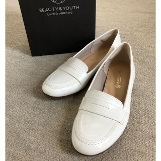 ビューティアンドユースユナイテッドアローズ(BEAUTY&YOUTH UNITED ARROWS)のエナメルローファー size  36(ローファー/革靴)