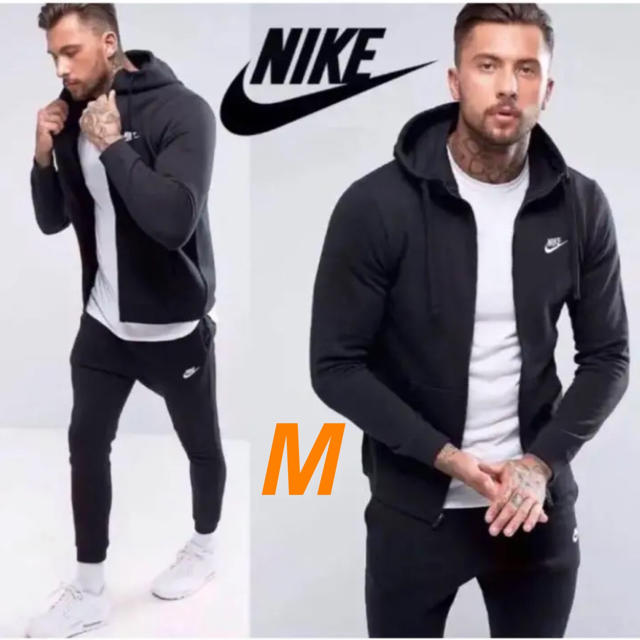 ☆NIKE セットアップ上下  ブラック M☆