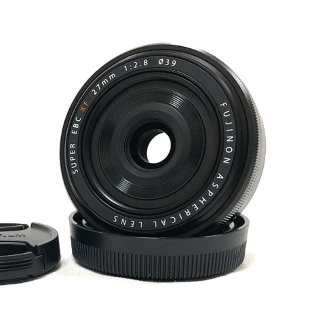 富士フイルム(フジフイルム)の新品★富士フイルム Fujifilm Fujinon XF 27mm f2.8 スマホ/家電/カメラのカメラ(レンズ(単焦点))の商品写真