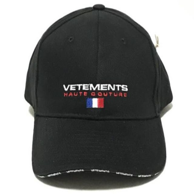 VETEMENTS キャップ　黒　正規品　本物　ヴェトモン CAP