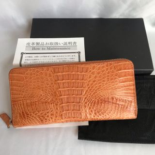 新品 カイマン長財布(タグ添付)(財布)