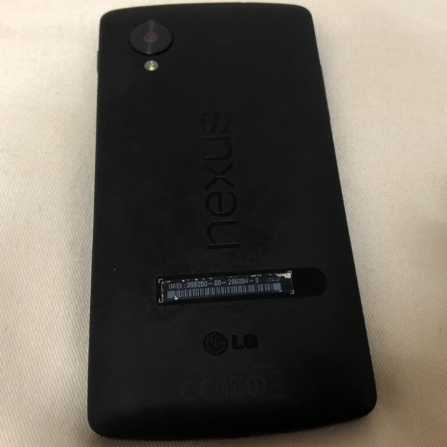 ANDROID(アンドロイド)のNexus5 本体のみ スマホ/家電/カメラのスマートフォン/携帯電話(スマートフォン本体)の商品写真