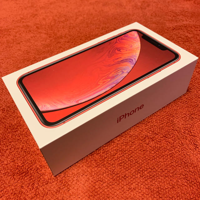 SIMフリー iPhone XR 128GB RED 【新品 未使用】