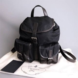 プラダ(PRADA)のGW値下げ　プラダ PRADA リュック ナイロン 黒 ブラック(リュック/バックパック)
