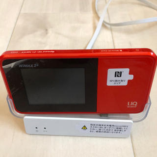 WiMAX2  wifiルータ W03  + 専用クレードル(その他)