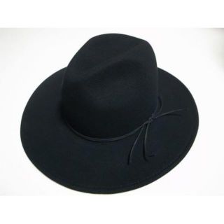 ニューヨークハット(NEW YORK HAT)のニューヨークハットRough Rider Slouchツバ広ハット黒 L(ハット)