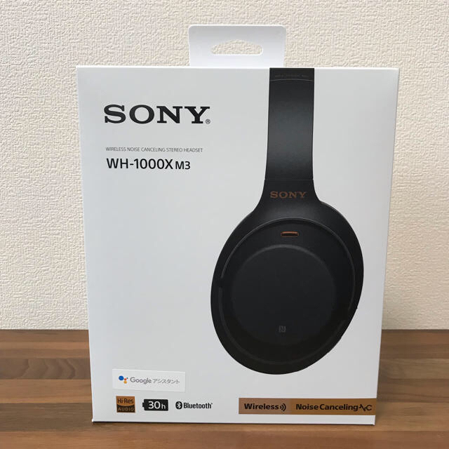 オーディオ機器ソニー SONY  WH-1000XM3 美品