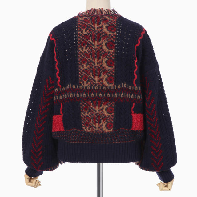 mame(マメ)の【くらら様専用】2018 aw mame Knit Ethnic Sweater レディースのトップス(ニット/セーター)の商品写真