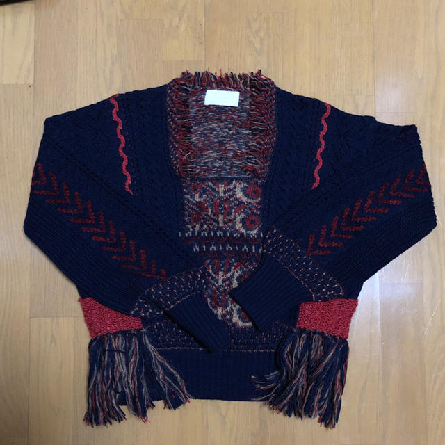 mame(マメ)の【くらら様専用】2018 aw mame Knit Ethnic Sweater レディースのトップス(ニット/セーター)の商品写真