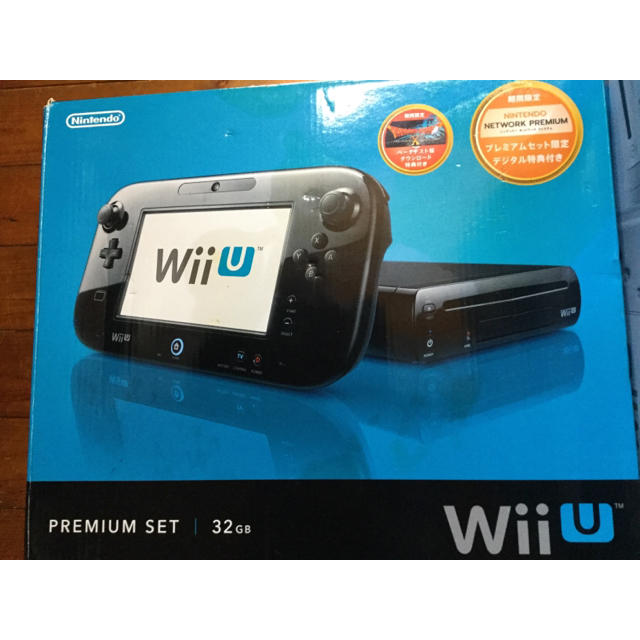 Wii U - ニンテンドーWii U プレミアムセット 32GB kuro 黒 本体 任天堂の通販 by nanatomo's shop