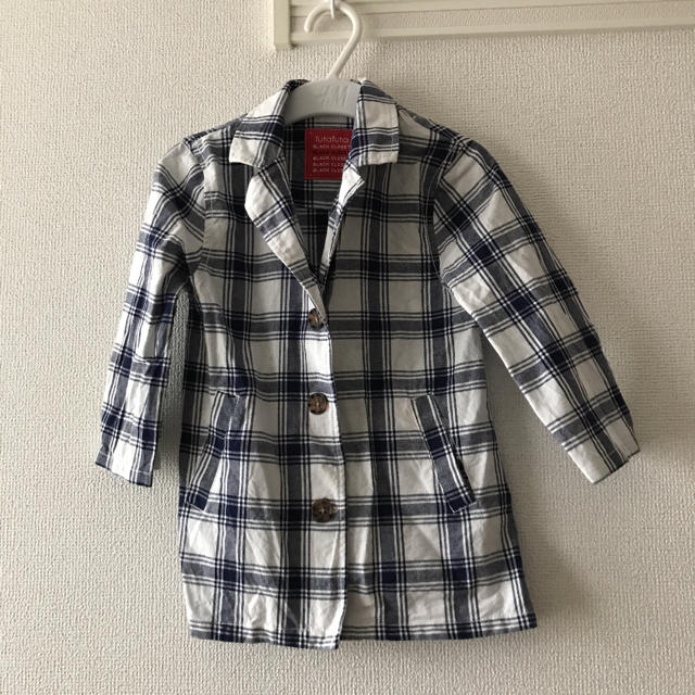 futafuta(フタフタ)のfutafuta / BLACK CLOSET 90センチ チェック柄ジャケット キッズ/ベビー/マタニティのキッズ服男の子用(90cm~)(ジャケット/上着)の商品写真