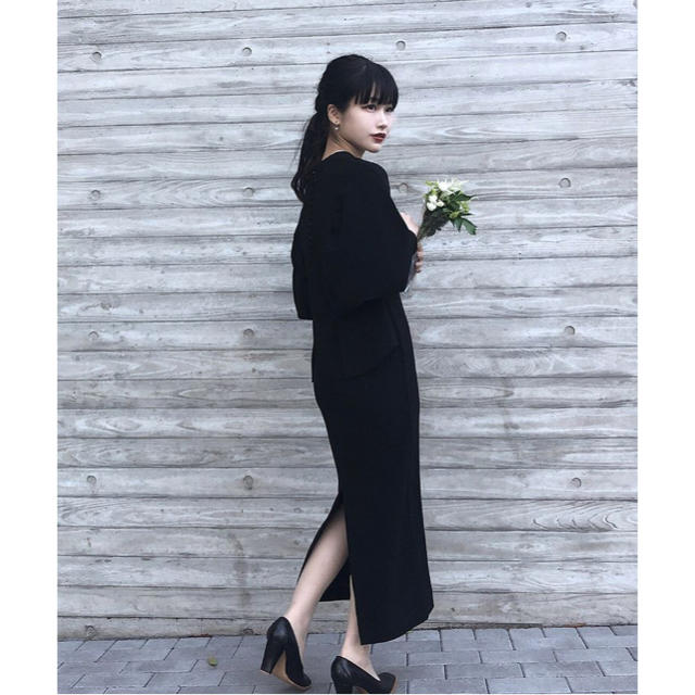 週間売れ筋 mame - mame ブラック 完売 18aw ワンピース マメ