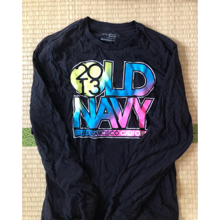 オールドネイビー(Old Navy)の〇OLDNAVY ロゴ入りロンT〇(Tシャツ/カットソー(七分/長袖))