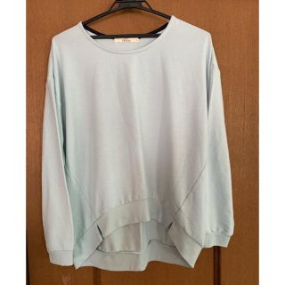 イッカ(ikka)のトップス アイスブルー ikka(カットソー(長袖/七分))