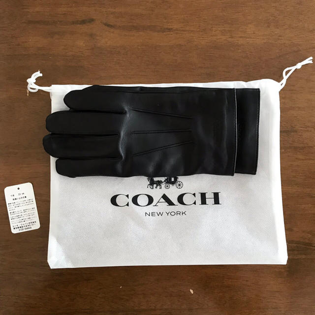 COACH(コーチ)のkazu様専用 COACHI コーチ  メンズ レザー 手袋 【新品・未使用】 メンズのファッション小物(手袋)の商品写真