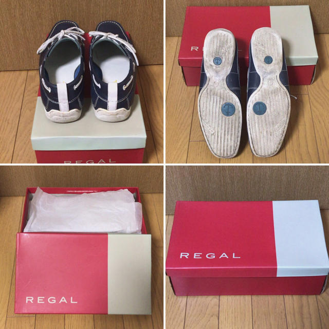 REGAL     ネイビーローファー    27㎝    リーガル 3