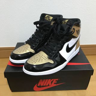 ナイキ(NIKE)のAIR JORDAN 1 gold toe(スニーカー)