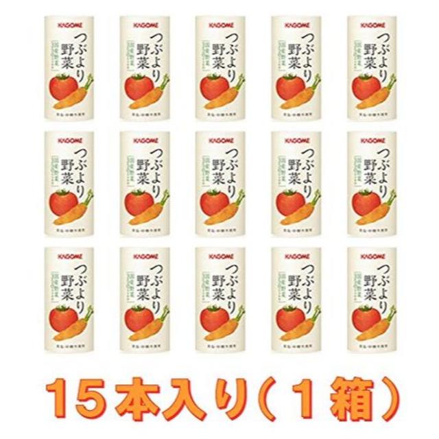 KAGOME(カゴメ)のカゴメ つぶより野菜 15本入り 新品未開封 食品/飲料/酒の飲料(その他)の商品写真