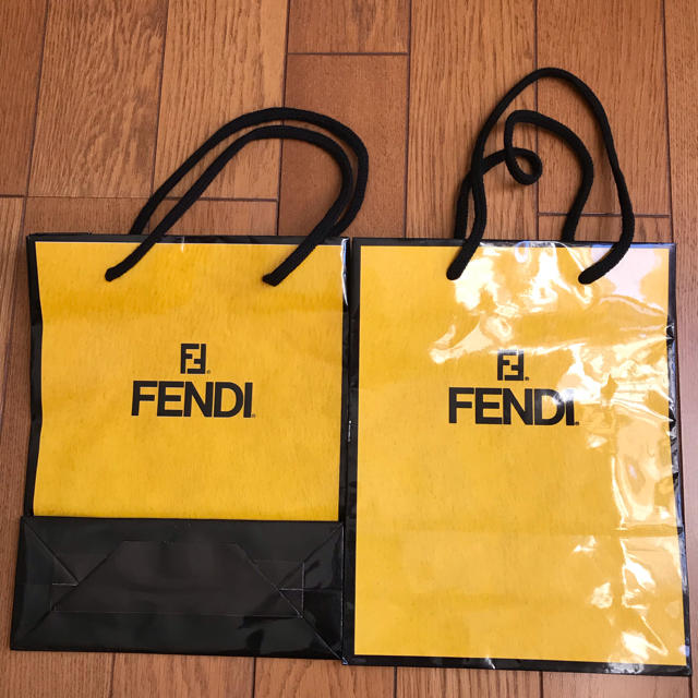 FENDI(フェンディ)の【FENDI：フェンディ】◆ショップバッグ♪２点◆ レディースのバッグ(ショップ袋)の商品写真