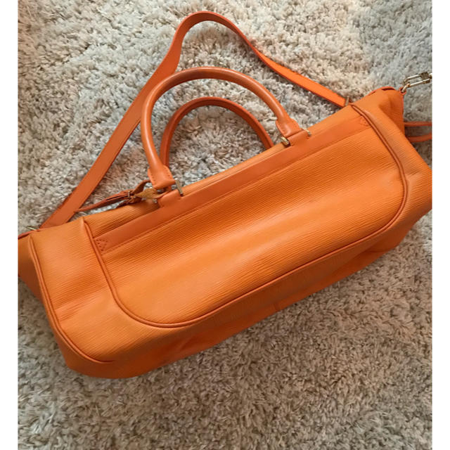 LOUIS VUITTON(ルイヴィトン)のルイヴィトン エピ オレンジ ヨガバッグ  レア品 レディースのバッグ(ハンドバッグ)の商品写真