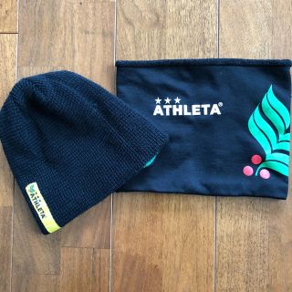 アスレタ(ATHLETA)のATHLETA キャップ・ネックウォーマーセット(ネックウォーマー)