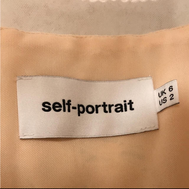 SELF PORTRAIT(セルフポートレイト)のセルフポートレイト ワンピ最終値下げ レディースのワンピース(ひざ丈ワンピース)の商品写真