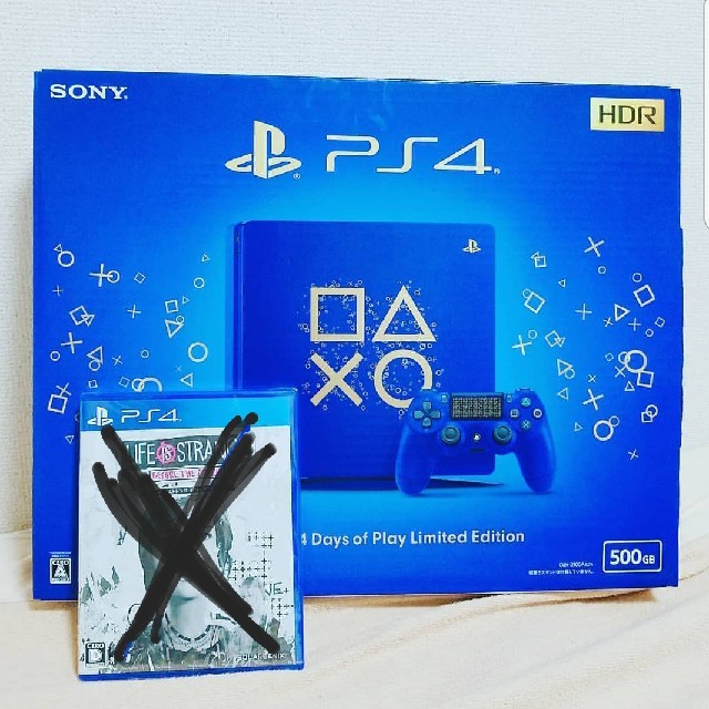 PlayStation4(プレイステーション4)のPS4 Limited Edition エンタメ/ホビーのゲームソフト/ゲーム機本体(家庭用ゲーム機本体)の商品写真