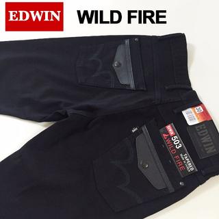 エドウィン(EDWIN)の新品防寒EDWIN WILD FIREフラップポケットテーパードW30約78cm(デニム/ジーンズ)