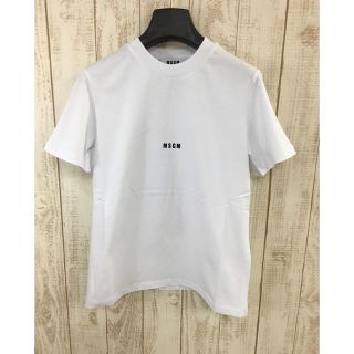 エムエスジイエム(MSGM)のMSGM2019春夏新作チビロゴTシャツ白新品送料無料(Tシャツ(半袖/袖なし))