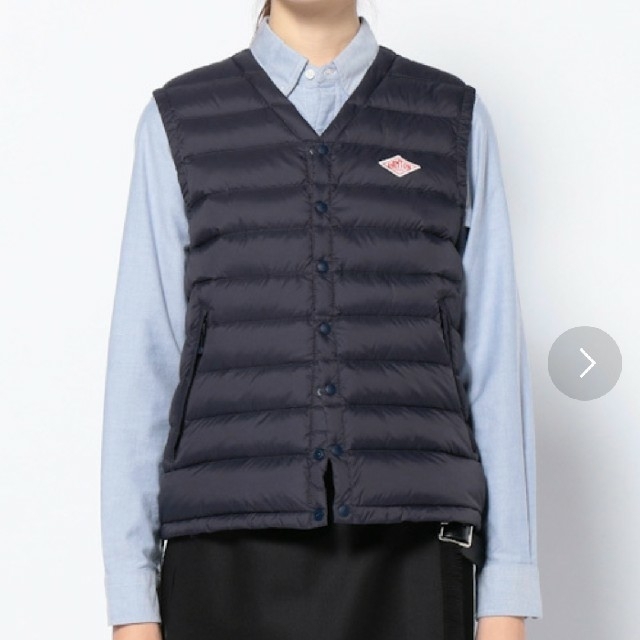 DANTON / インナーダウンVネックベスト 34 | hartwellspremium.com